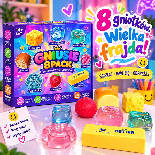 Gniusie | 8 Pack Zestaw